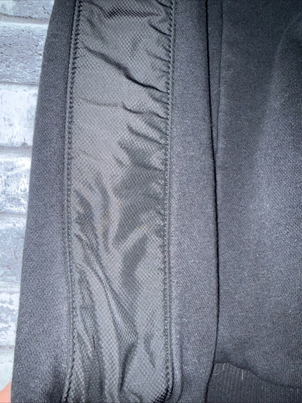 Calvin Klein Fleece Jacket Mens XL Black Full Zip Pockets - Picture 5 of 7